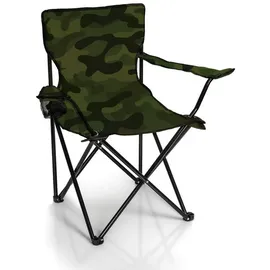 BigDean Campingstuhl Camouflage