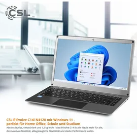 CSL R'Evolve C14i V2 14,1" Celeron N4120 1,1 GHz 4 GB RAM 64 GB eMMC W11P