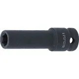 BGS 7211 | Kraft-Steckschlüssel-Einsatz Sechskant, tief | 12,5 mm (1/2") SW 11 mm