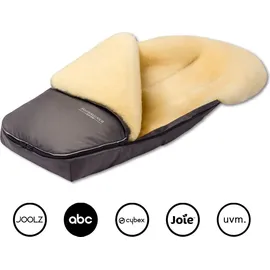 Hofbrucker Lammfellfußsack Polaris grau