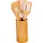 KESPER Küchenhelfer-Set 5teilig rund, Bambus, braun, 11 x 18 x 11 cm, 5-Einheiten