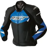 RST Tractech Evo D3O Lederjacke Blau/Schwarz/Weiß XL