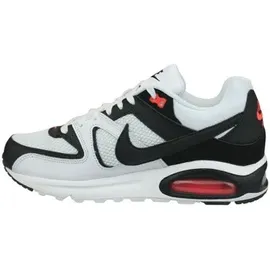 Nike Herren Air Max CommandLaufschuhe, Weiß (White/Black-Max Orange), 40.5