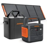 Jackery 2000 v2 Tragbare Powerstation mit 200W Solarpanel mit L Tragetasche