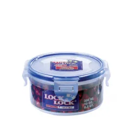Lock & Lock Kaffeedose rund transparent 0,3 l