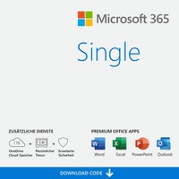 Microsoft Office 365 Single 5 Geräte 1 Nutzer 1 Jahr | Office 365 Personal 2024