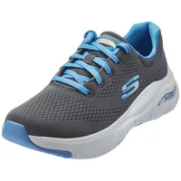 SKECHERS Damen Arch FIT Sneaker, Charcoal, 35 EU