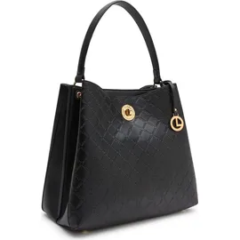 L.Credi Filberta Schultertasche Polyurethan Black