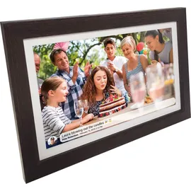 Denver PFF-1543DW Digitaler Bilderrahmen (16GB Speicher, 1920 x 1080 Pixel, 16:9 Seitenverhältnis)
