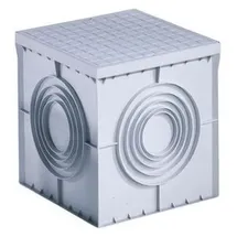 Gewiss Erdeinbaukasten Kunststoff m. Deckel 300x300x300 grau