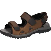 WALDLÄUFER Herren, Sandale, braun(tabakschwarz (838)), Gr. 9 UK