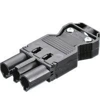 Bachmann Gerätestecker montagefer.,16A/250V 375.504