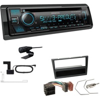 Kenwood CD-Receiver Autoradio DAB+ Bluetooth für Opel Corsa C 2000-2004