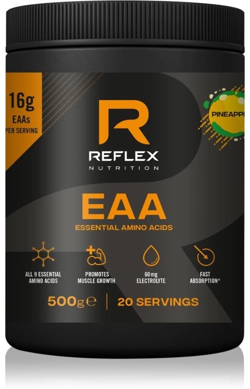 Reflex Nutrition EAA Muskelregeneration Geschmack Pineapple 500 g