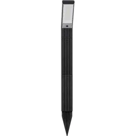 ChiliTec Wegeleuchte Kunststoff 78 cm inkl. Dämmerungssensor schwarz