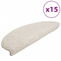 vidaXL Stufenmatte 65 x 21 cm Weiß