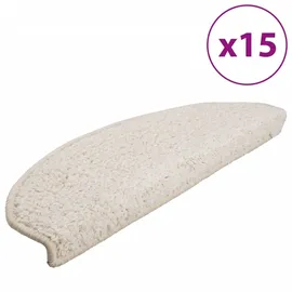 vidaXL Stufenmatte 65 x 21 cm Weiß