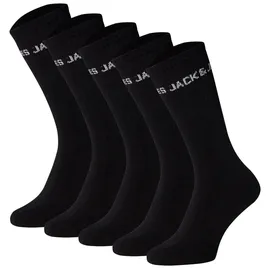 JACK & JONES Kurzsocken »Socken JACBASIC LOGO TENNISSOCK, Baumwollmischung, Logo schwarz