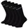 JACK & JONES Kurzsocken »Socken JACBASIC LOGO TENNISSOCK, Baumwollmischung, Logo schwarz