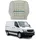 Omac Sitzpolster für Mercedes Sprinter W906 2006-2018 - Links oder Rechts passend - Ersatz fur Originalschaum Sitzflache - 1 Stück