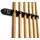 John West Billard Set - Wandhalterung 4 professionelle Billardqueues + 2 Brückenqueues