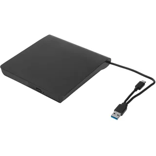 Yosoo Health Gear Externes DVD-Laufwerk, Typ A, Typ C, USB 3.0, USB 2.0, 5 Gbit/s, Gehäuse für Optisches Laptop-Laufwerk, für 12,7 Mm/9,5 Mm SATA-DVD-RW-Laufwerk