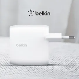 Belkin BoostCharge Pro USB-C Dual, Power Del.weiß WCB010vfWH