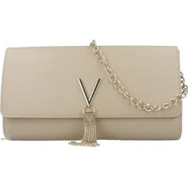 Valentino Divina SA Clutch Synthetik Beige/Weiß