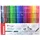 KORES K-Liner Fineliner, metallgefasste Spitze, 0,4 mm, 24 Stifte