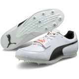 Puma Evospeed Long Jump 6 Leichtathletik-Schuh, White Black-Lava blast 40