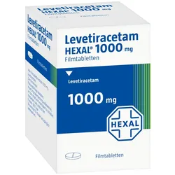 LEVETIRACETAM HEXAL 1000 mg Filmtabletten 200 St