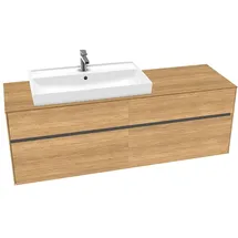 Villeroy & Boch Collaro Waschbeckenunterschrank C02600RH 160 x 55 cm Kansas Oak