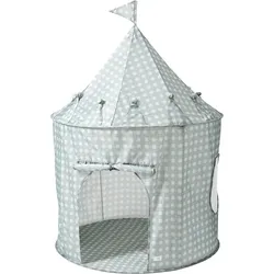 Gingham Kinderzelt blau recycelt