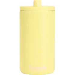 Design Letters Hygge Reisebecher 350 ml gelb