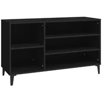 VidaXL Schuhregal Schwarz 102x36x60 cm Holzwerkstoff