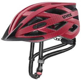 Uvex City i-vo ruby red matt, 52-57 cm