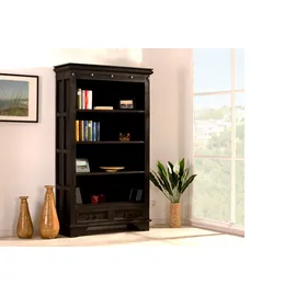 1a Direktimport Bücherregal 100 x 30 x 200 cm Braun