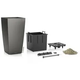 LECHUZA Cubico 50 Komplettset 50 x 50 x 95 cm anthrazit metallic