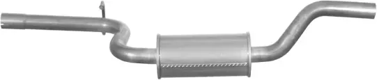 IMASAF Mittelschalldämpfer 717406 mitte für VW