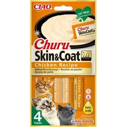 INABA Churu Katzenleckerli mit Hühnergeschmack 4x14g
