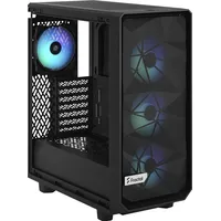 Fractal Design Meshify 2 Compact Lite RGB Black TG Light Tint, Glasfenster (FD-C-MEL2C-05)