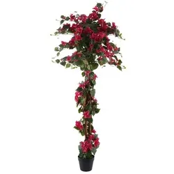 Signes Grimalt  künstliche Pflanzen Bougainvillea-Pflanze  in Rot, Einheitsgrösse