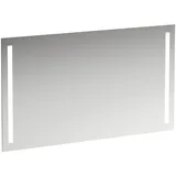 Laufen LANI Spiegel, zwei vertikal integrierten Leuchten, 1200x28x700mm, H4038561121441