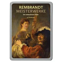 Paper Moon Rembrandt Meisterwerke: Die weltberühmten Bilder, 20 Postkarten