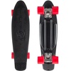 Star-Skateboard Skateboard, Kicktail rot|schwarz