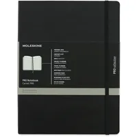 Moleskine Pro-Notizbuch, professionelles Büro-Notizbuch, Hardcover, 96 Blatt