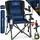 Kesser Campingstuhl faltbar Gepolstert Blau/Schwarz