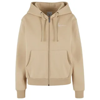 Karl Kani Chest Signature Essential Zip Hoodie - Beige