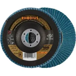 RHODIUS Lamellenschleifscheibe LSZ F3 125mm K 60