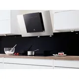 Dunstabzugshaube Schräghaube Kopffrei 80cm Schwarzglas ELECTROLUX EFF80680BX